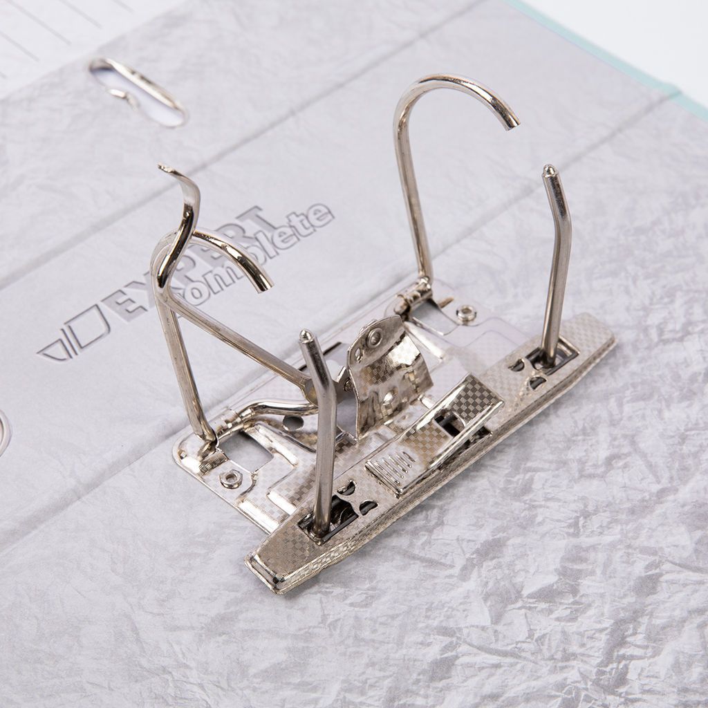 Expert Complete Регистратор Pastel 75 мм 10 шт. Classic Lite A4 арочный механ. лён 2-й сорт бирюзовый EC1026219