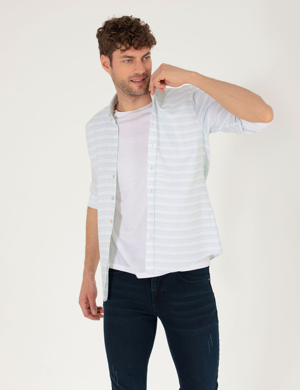 Z_mr_t Slim Fit Uzun Kollu G_mlek