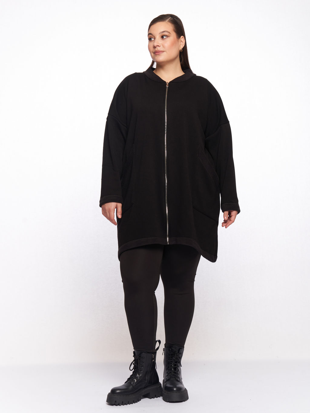 Кардиган на меху GA23521BLK01 - Артесса фото 11