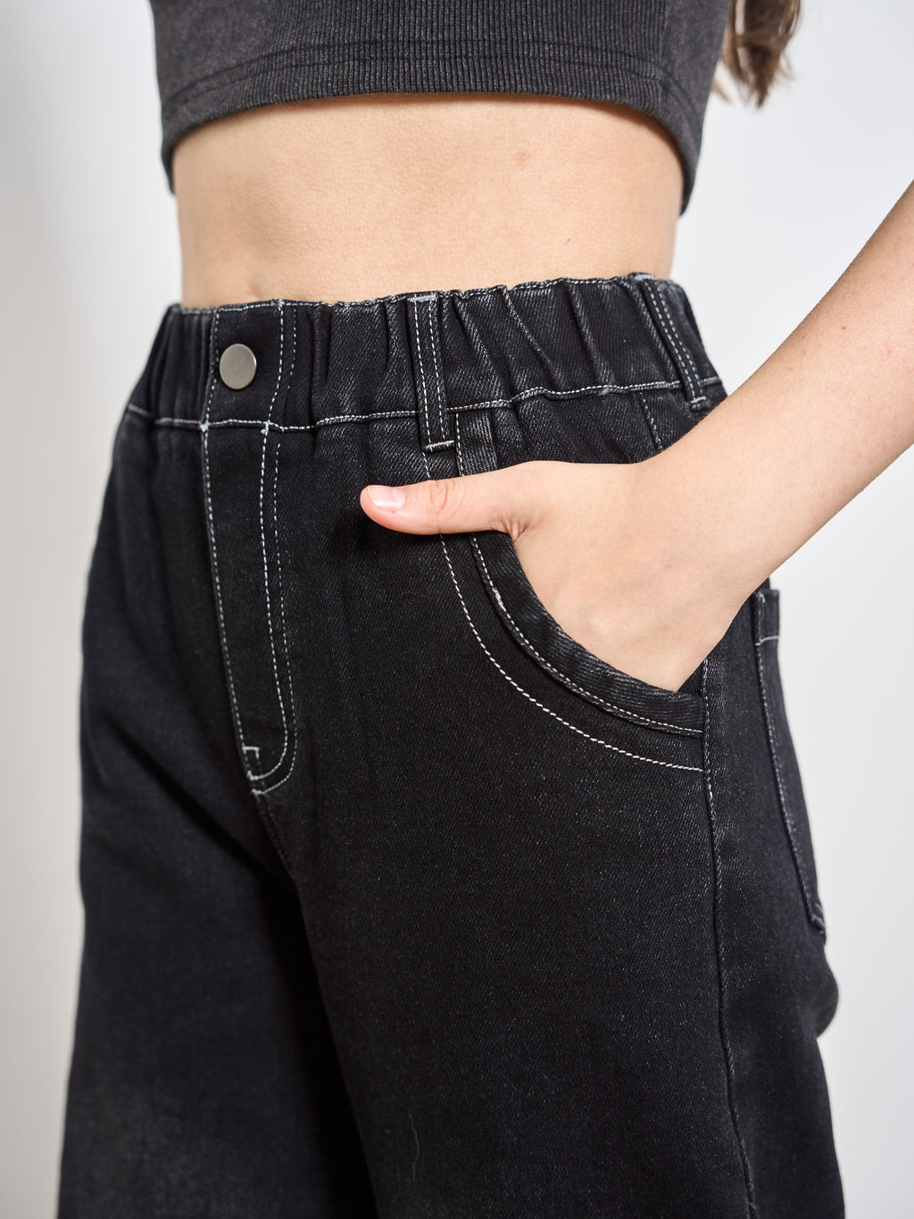 Джинсы-палаццо для девочек - СИНЯЯ МОДА фото 8