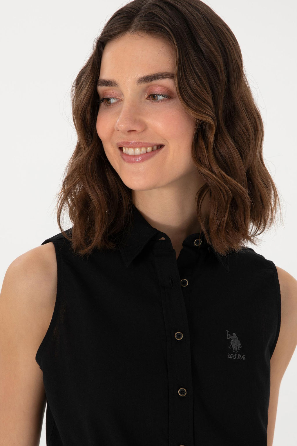 Kad_n Siyah K_sa Kollu G_mlek Sepette S_rpriz _ndirim - U.s. polo assn фото 2