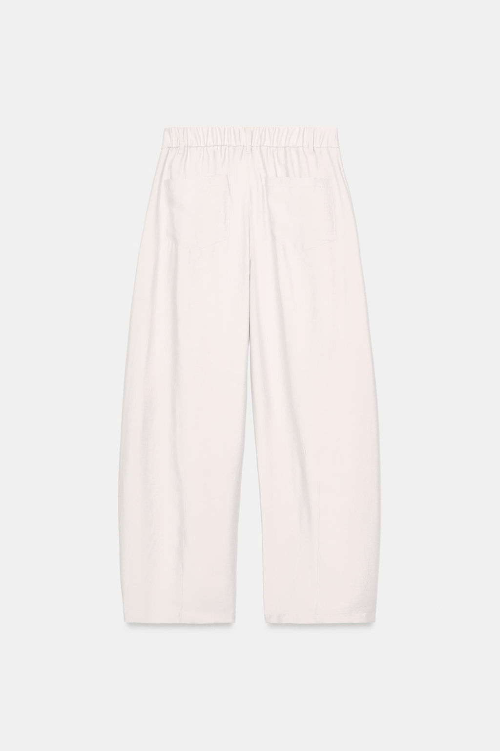 PANTAL?N FLUIDO PLIEGUES / Gris claro - Zara фото 4