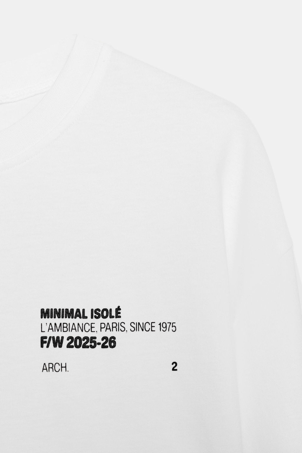 LONG SLEEVE TEXT T-SHIRT - Zara фото 5