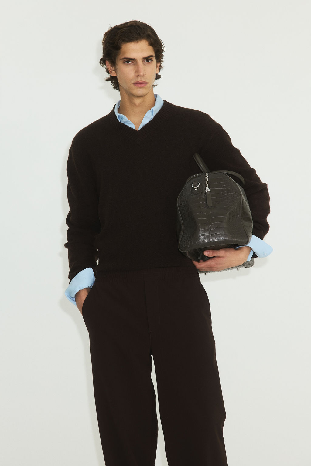 Pantal?n ancho Four-way stretch - H&m фото 13