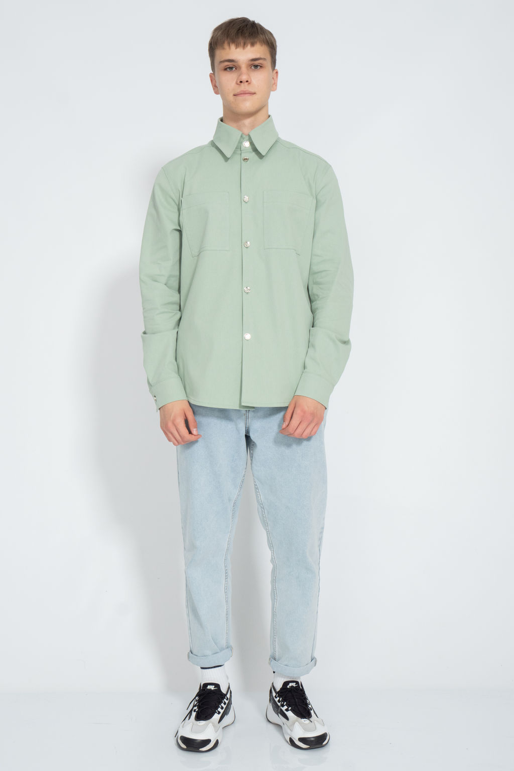 Мужская рубашка 3012 - Kivviwear фото 5