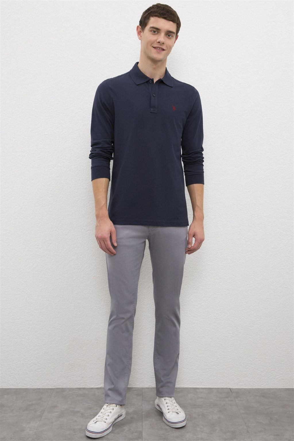 Мужская базовая толстовка ВМС Неожиданная скидка в корзине - U.s. polo assn фото 4