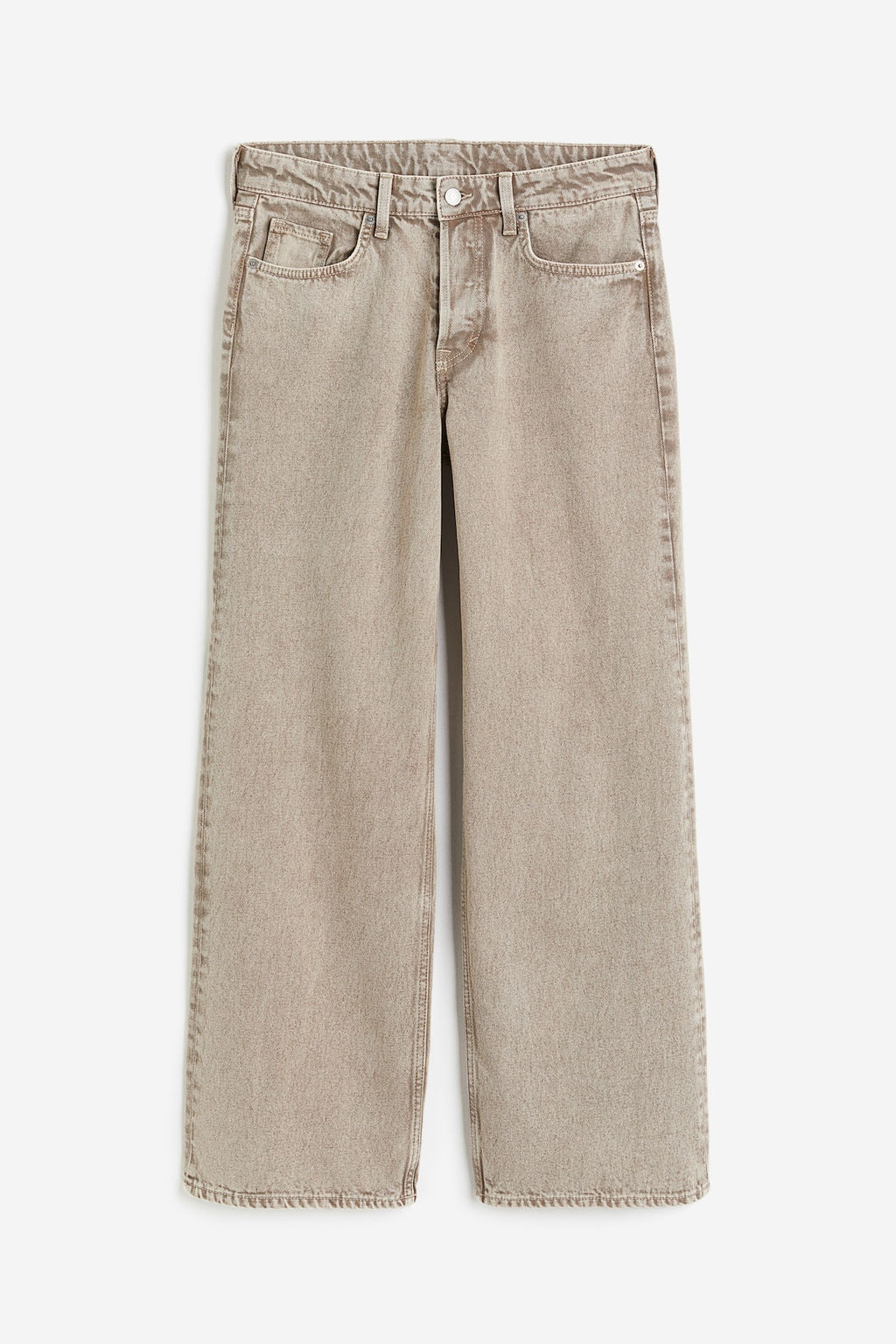 Baggy Wide Low Jeans - H&m фото 5