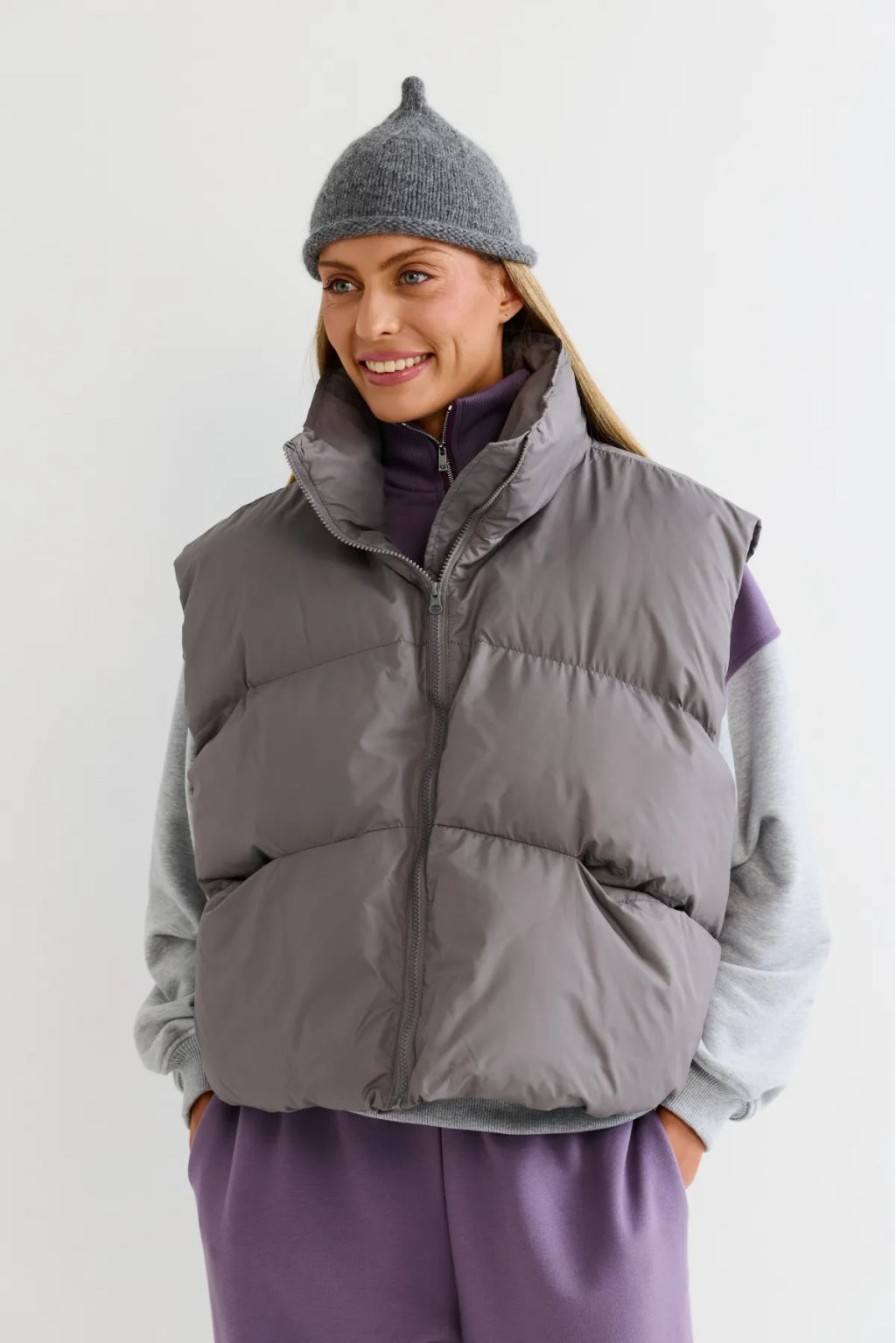 Жилет Dark Grey - Erist store фото 2