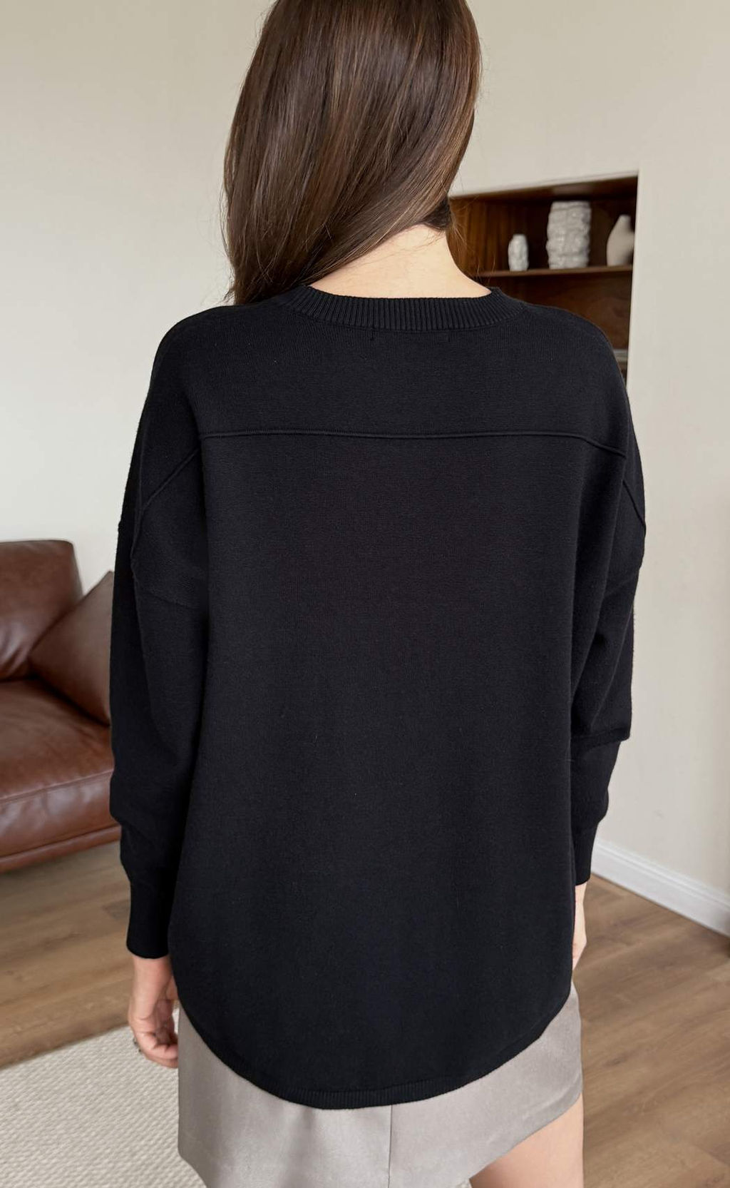 Джемпер F522-15120 black - Fine joyce фото 7