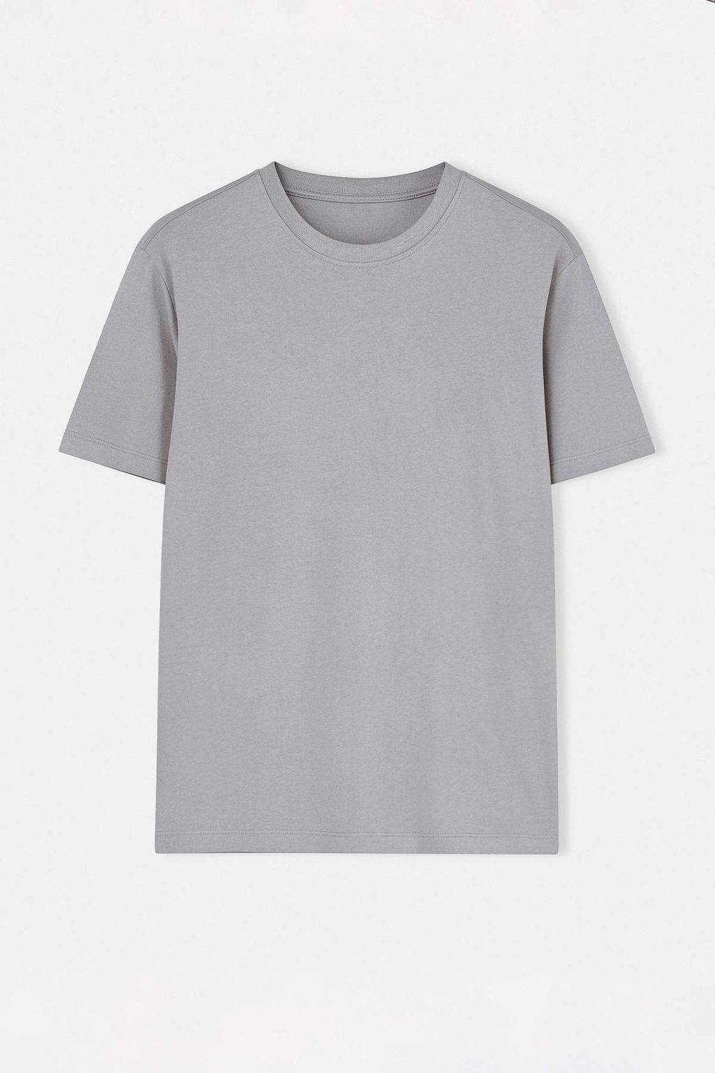 TRENDYOL MAN Tas-Lacivert Basic Slim Fit/Dar Kesim %100 Pamuklu 2li Paket K?sa Kollu T-Shirt TMNSS19BO0075 - Trendyolmilla фото 27