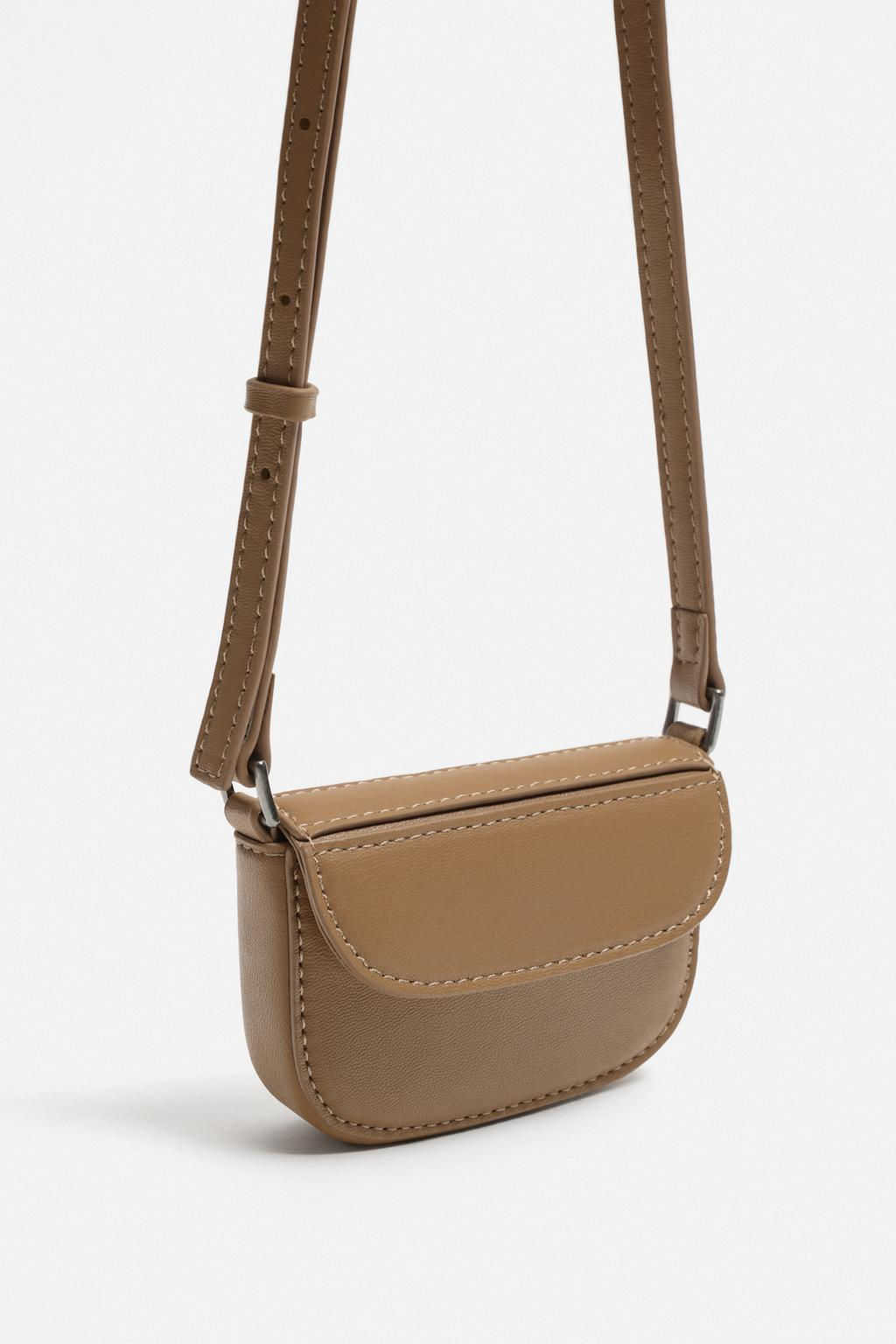 MINI HANDBAG WITH FLAP - Zara фото 6