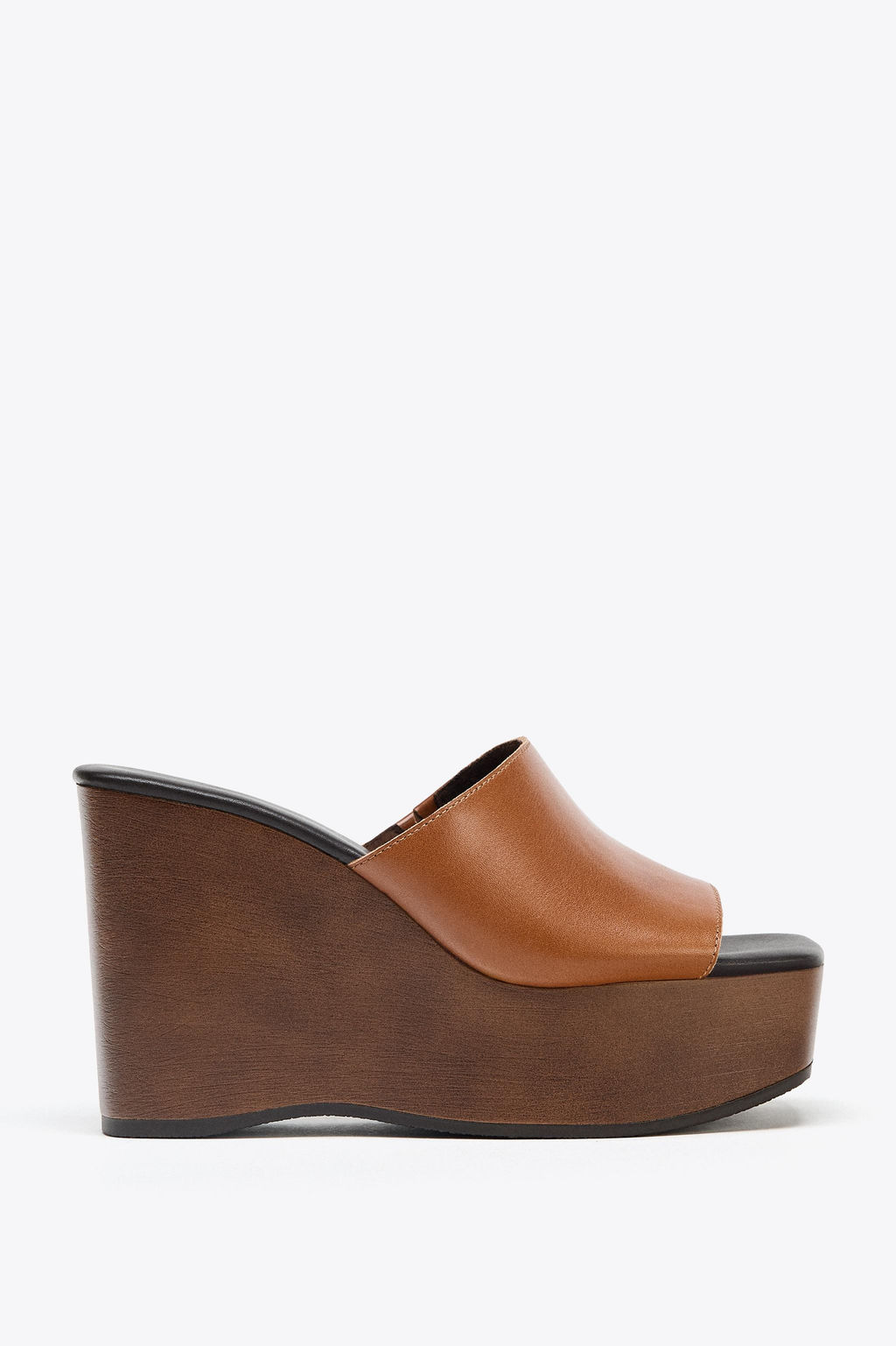LEATHER WEDGE - Zara фото 11
