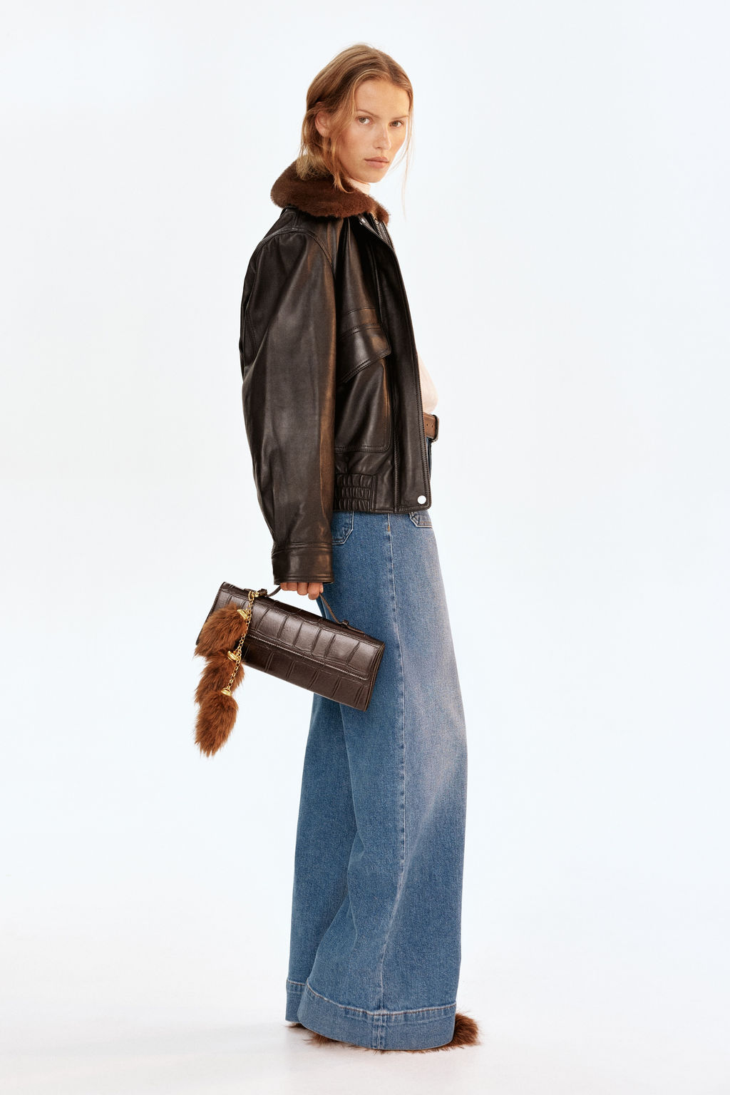 Wide High Jeans - H&m фото 13