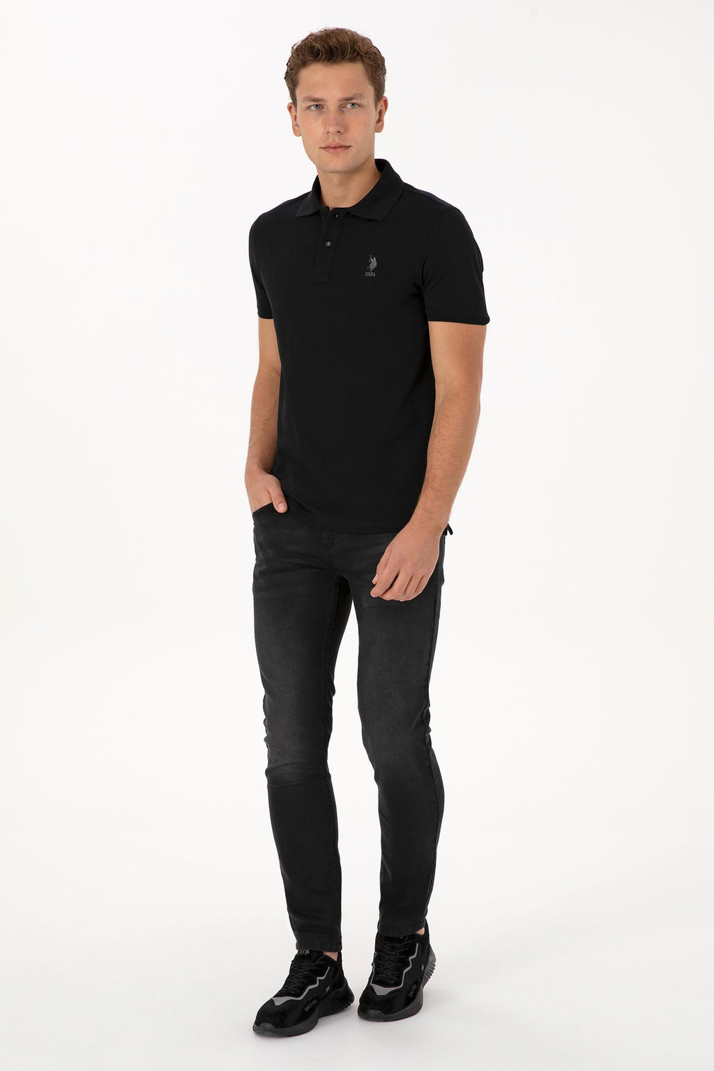 Erkek Siyah Basic Ti__rt - U.s. polo assn фото 11