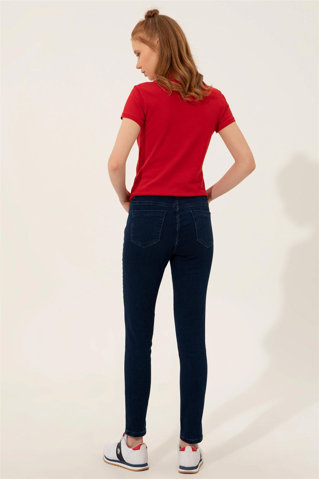 U. S. Polo Assn Женские темно-синие джинсовые брюки - U.s. polo assn фото 11