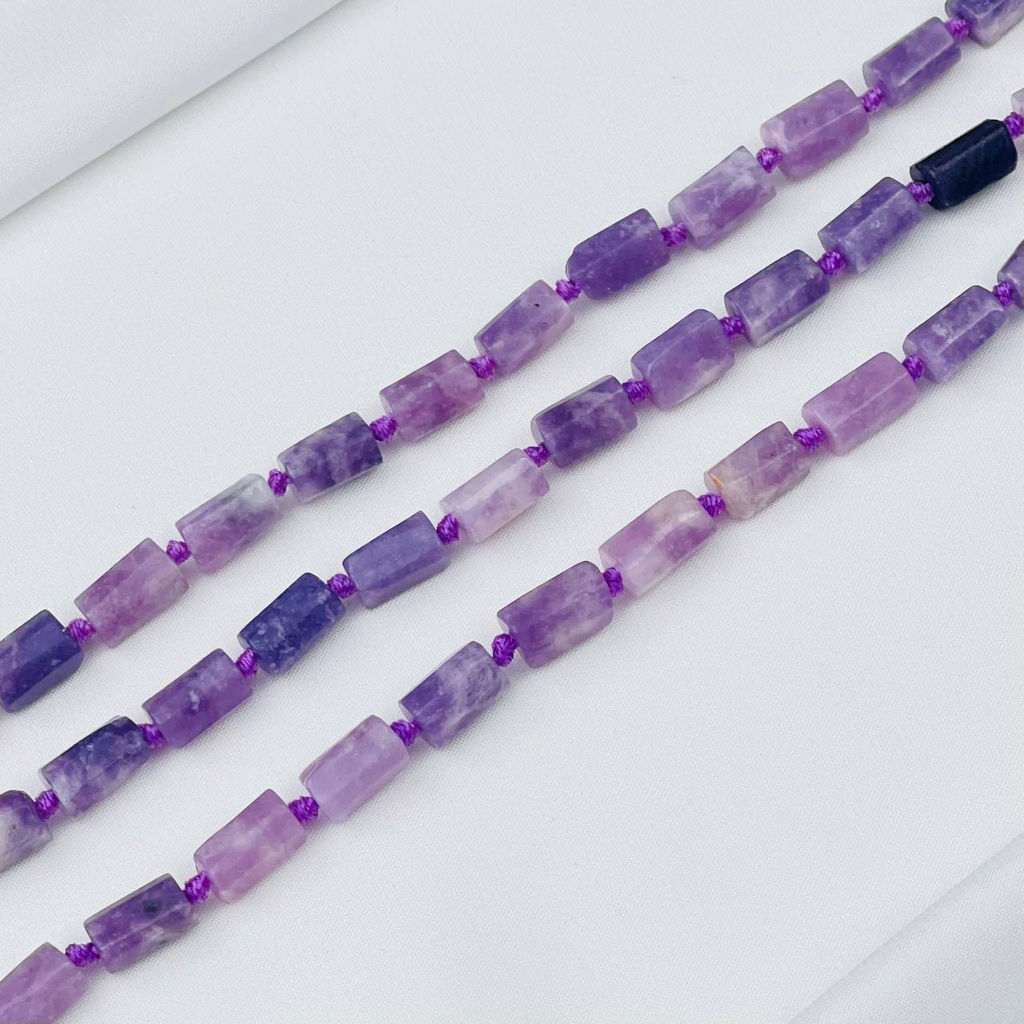 Бусины для украшений из Лепидолита 40 см