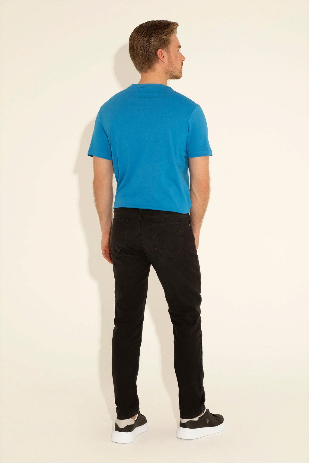 Мужские черные джинсовые брюки - U.s. polo assn фото 11