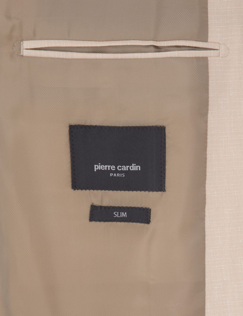 Bej Slim Fit Tak_m Elbise