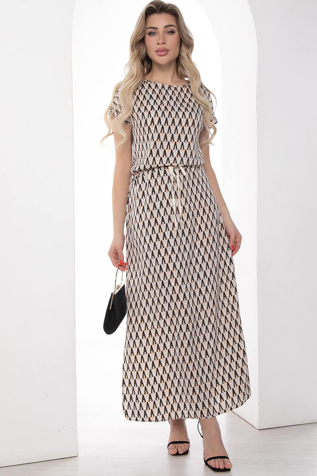 Платье Мэри (беж) П10075 - Lt collection фото 5