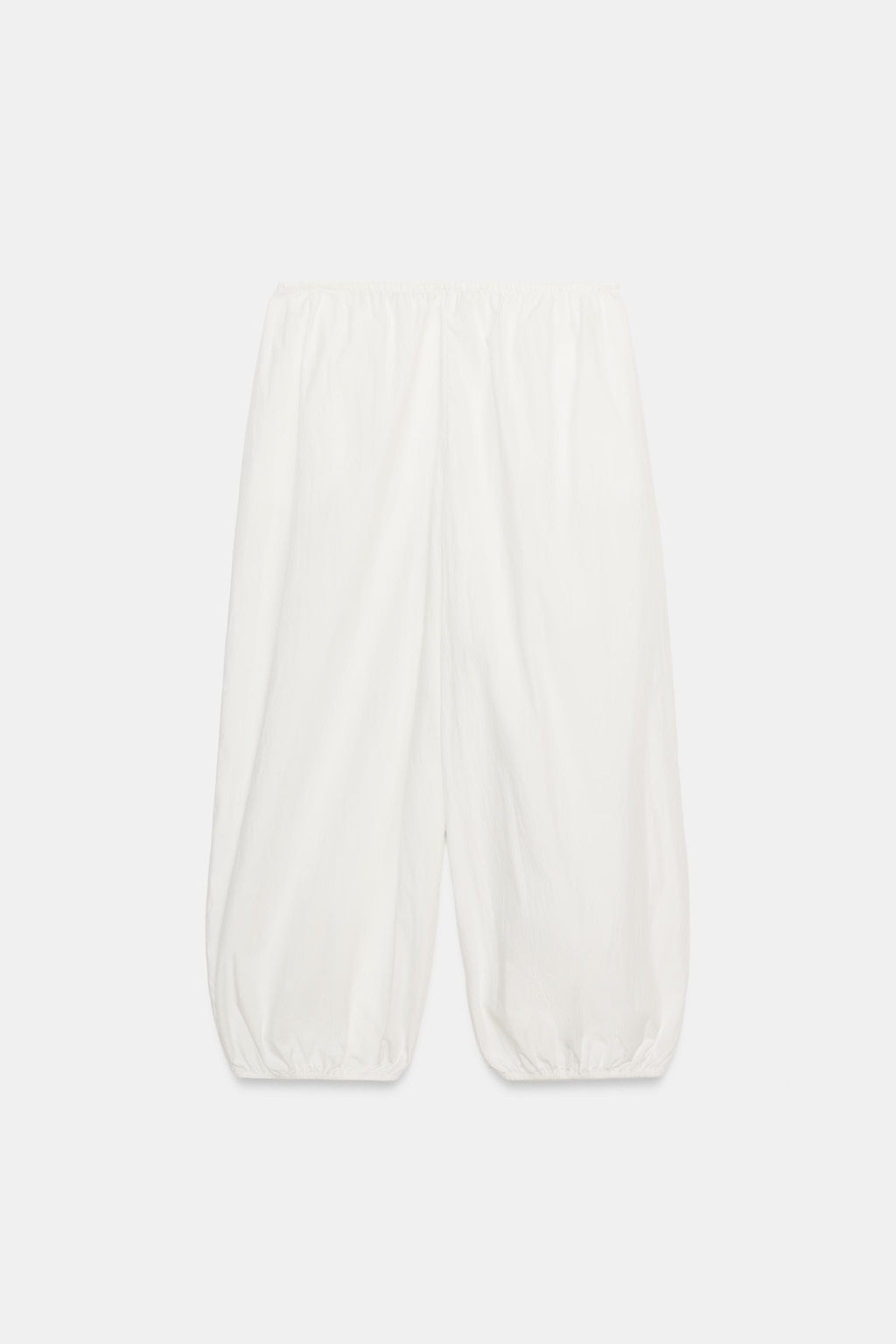 PANTAL?N NYLON EL?STICOS / Blanco - Zara фото 5