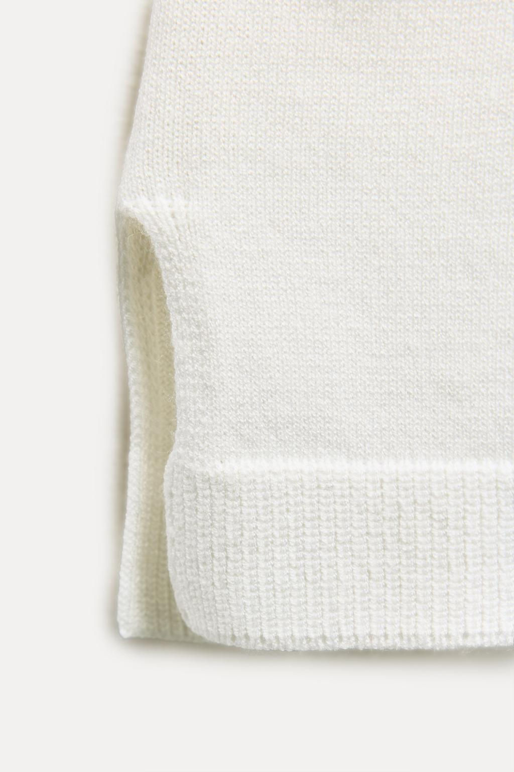 BASIC PLAIN KNIT TOP - Zara фото 6