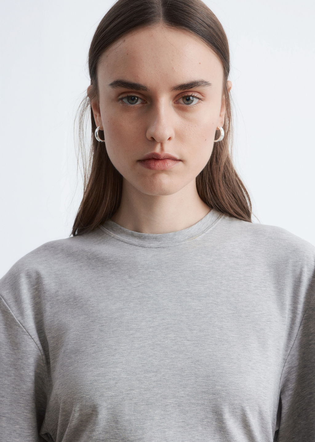 Vestido midi asim?trico tipo camiseta - H&m фото 5