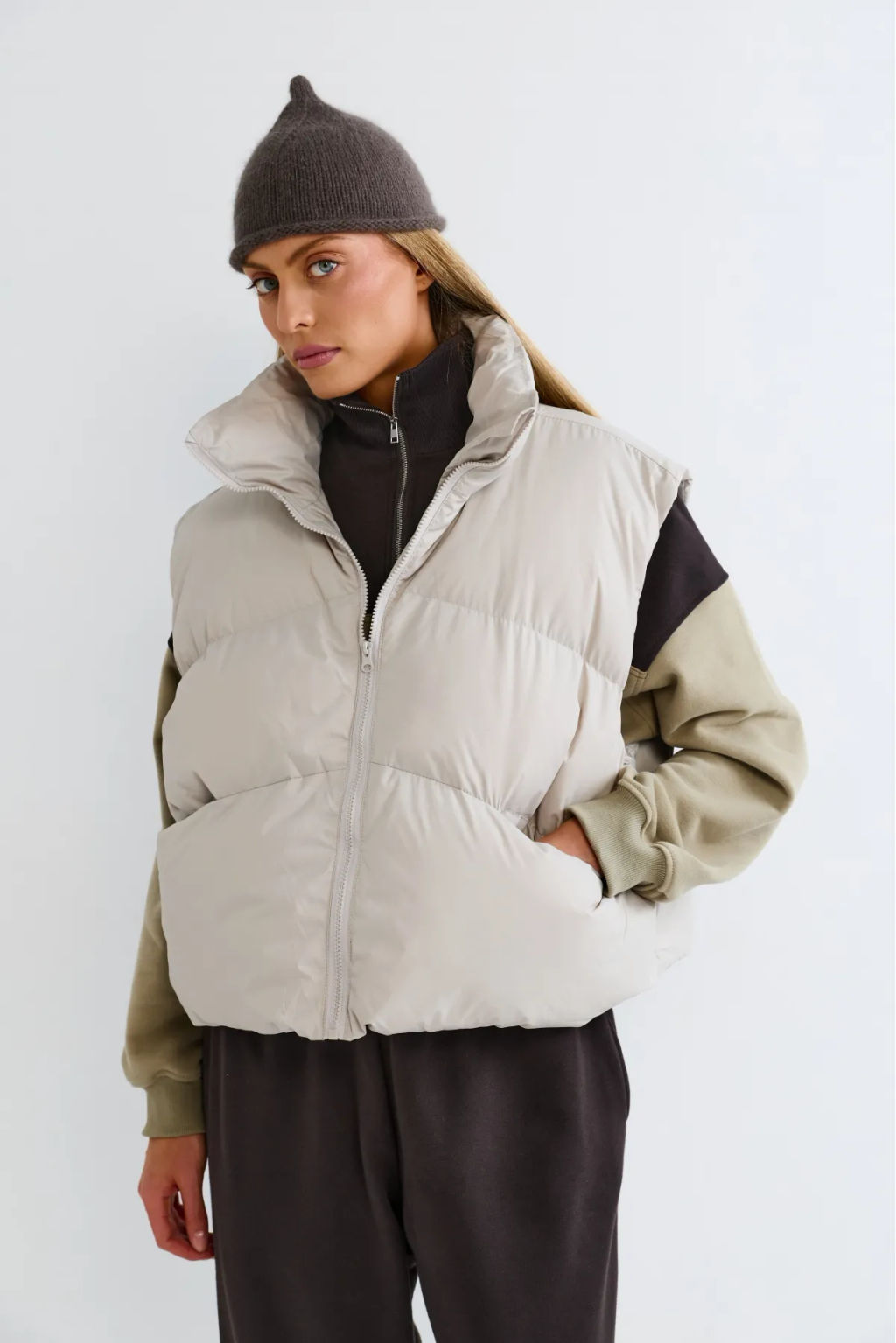 Жилет Light Grey - Erist store фото 5