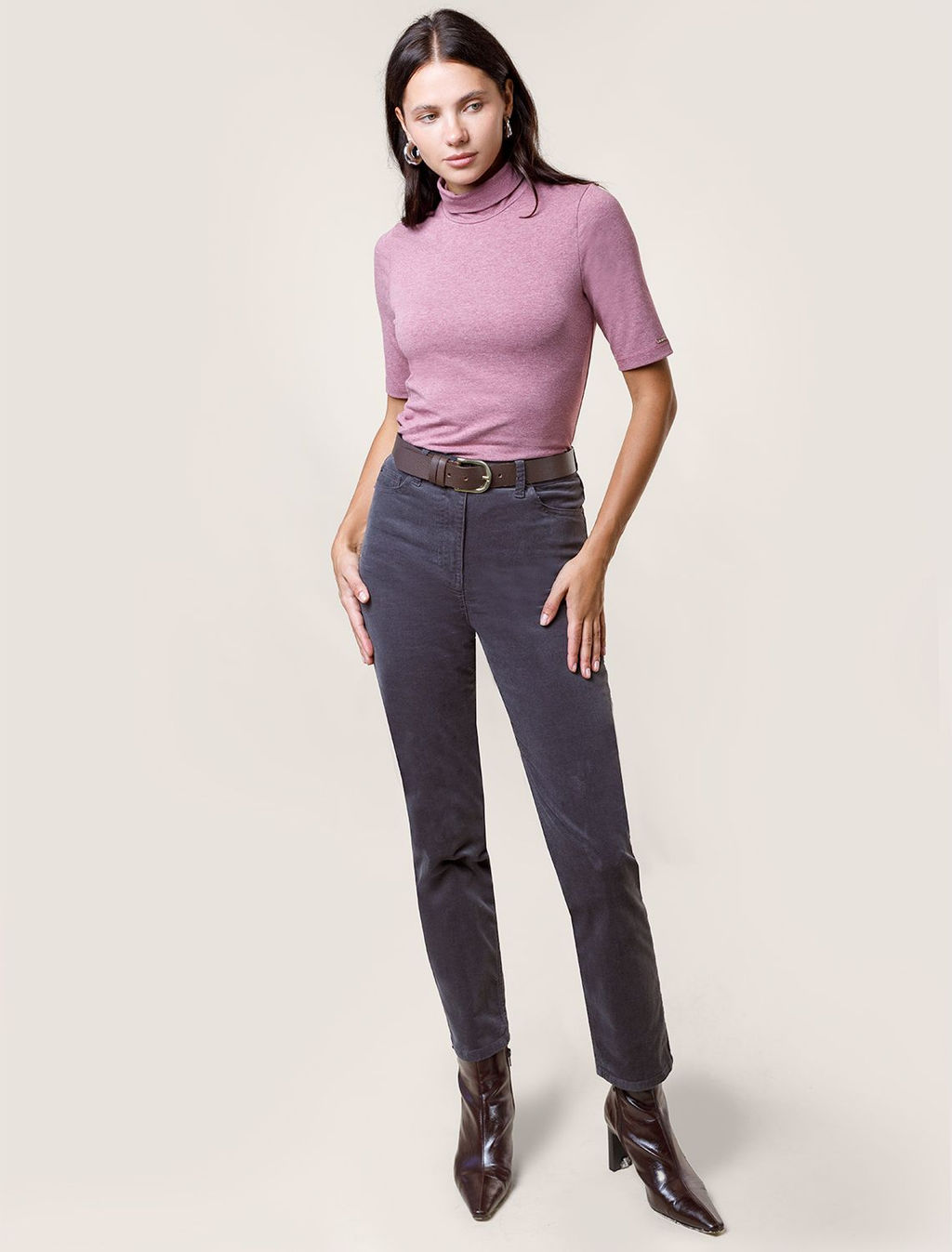 D24.283 Брюки женские серый