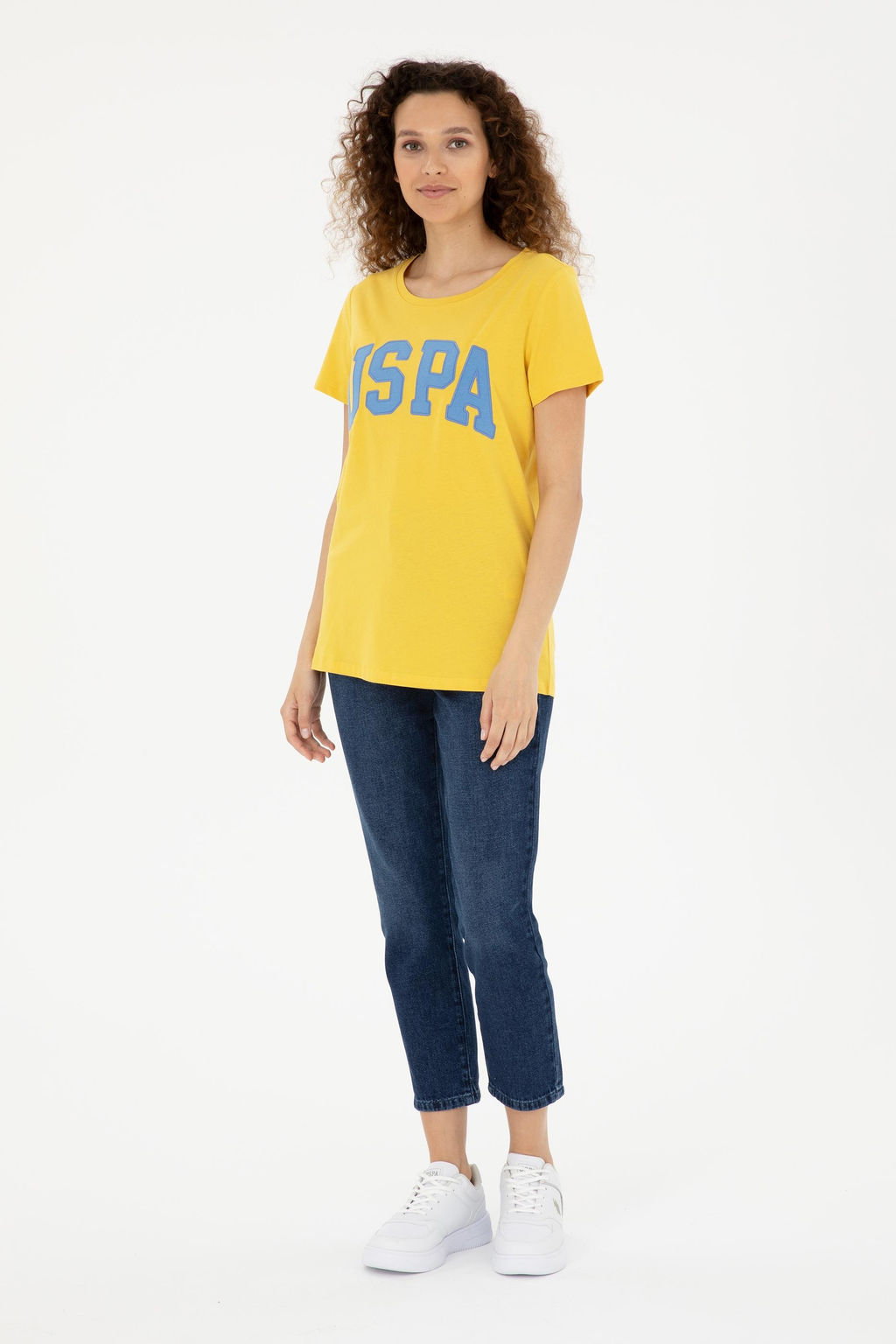 U. S. Polo Assn / Женская базовая футболка Safran - U.s. polo assn фото 4