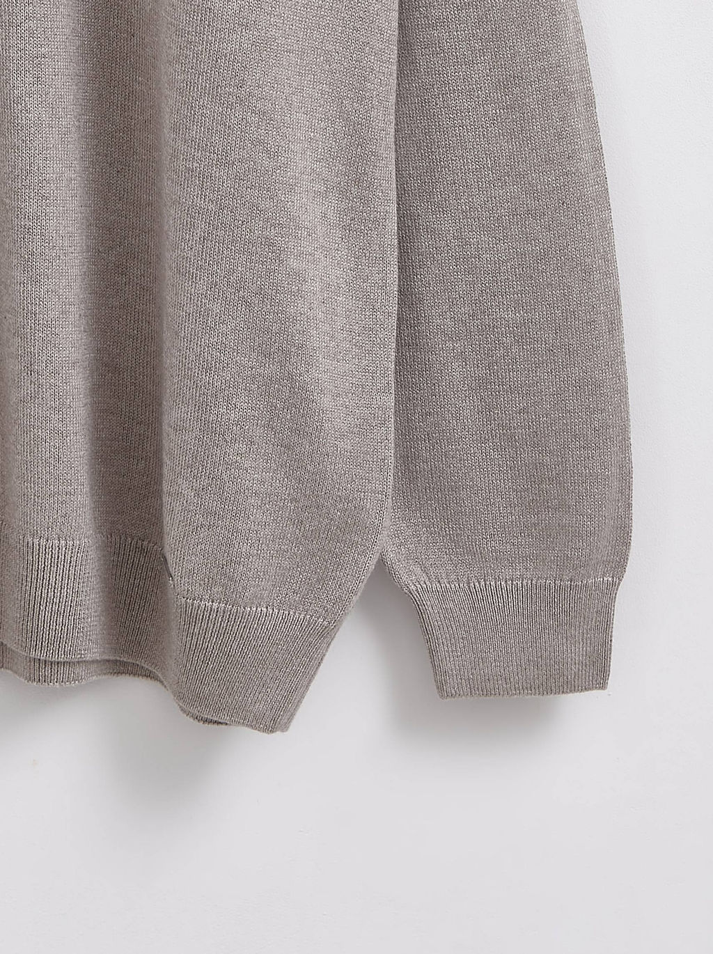 CONTE Джемпер прямого кроя из пряжи с хлопком и модалом LDK 206 light beige