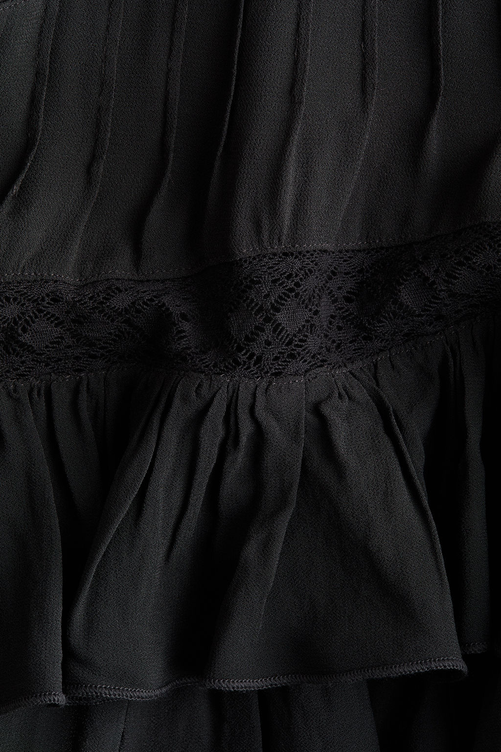 Blusa de viscosa con detalles de encaje - H&m фото 5