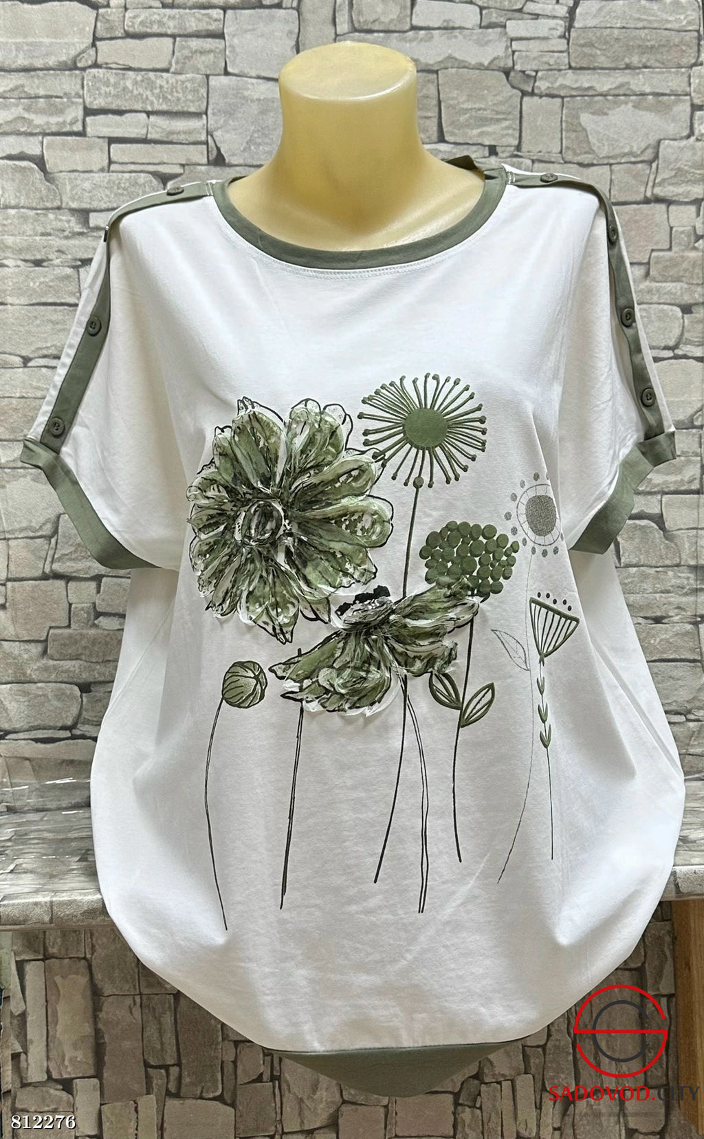 Кофта женская с рисунком - Bruno фото 2