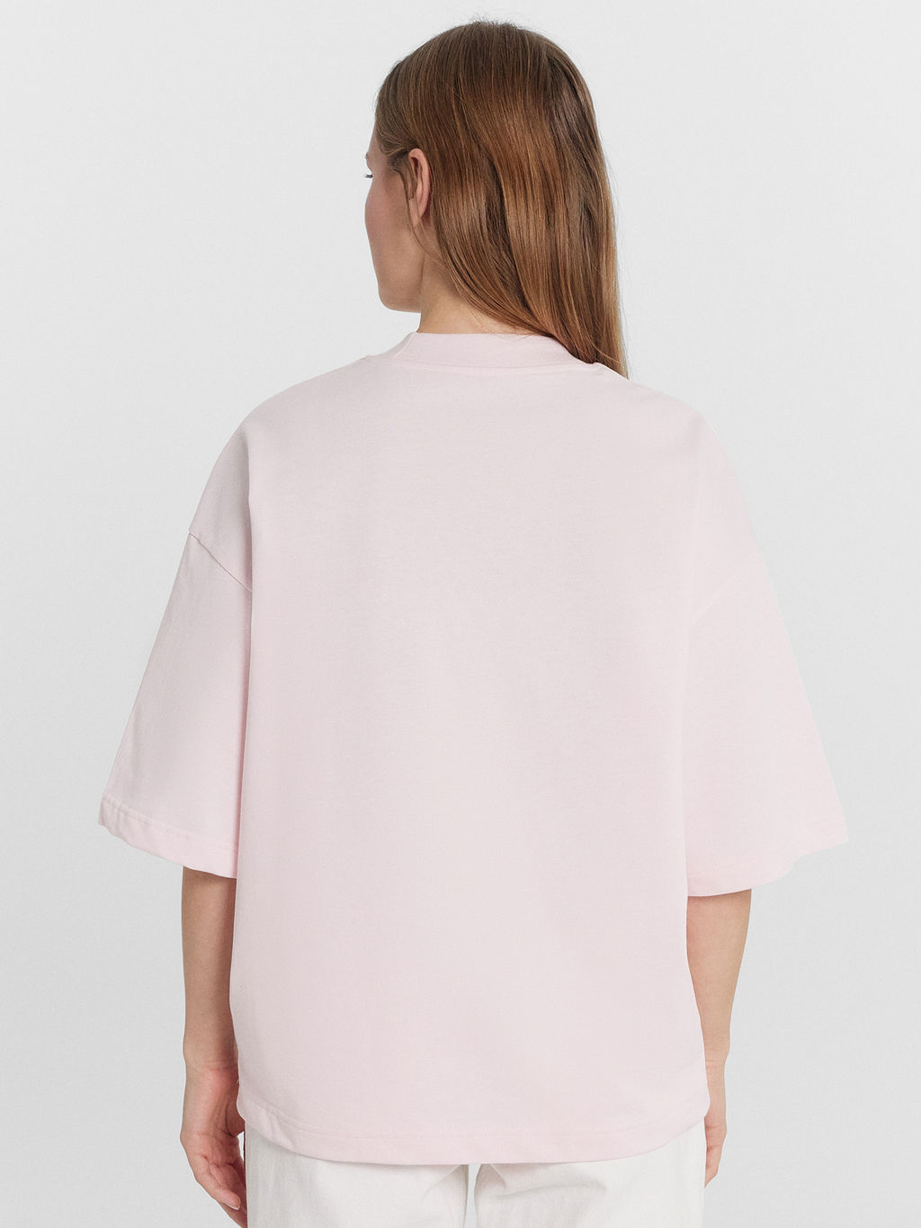 Футболка женская розовая с принтом Yoshki-Matryoshki trash only - Mark formelle фото 3