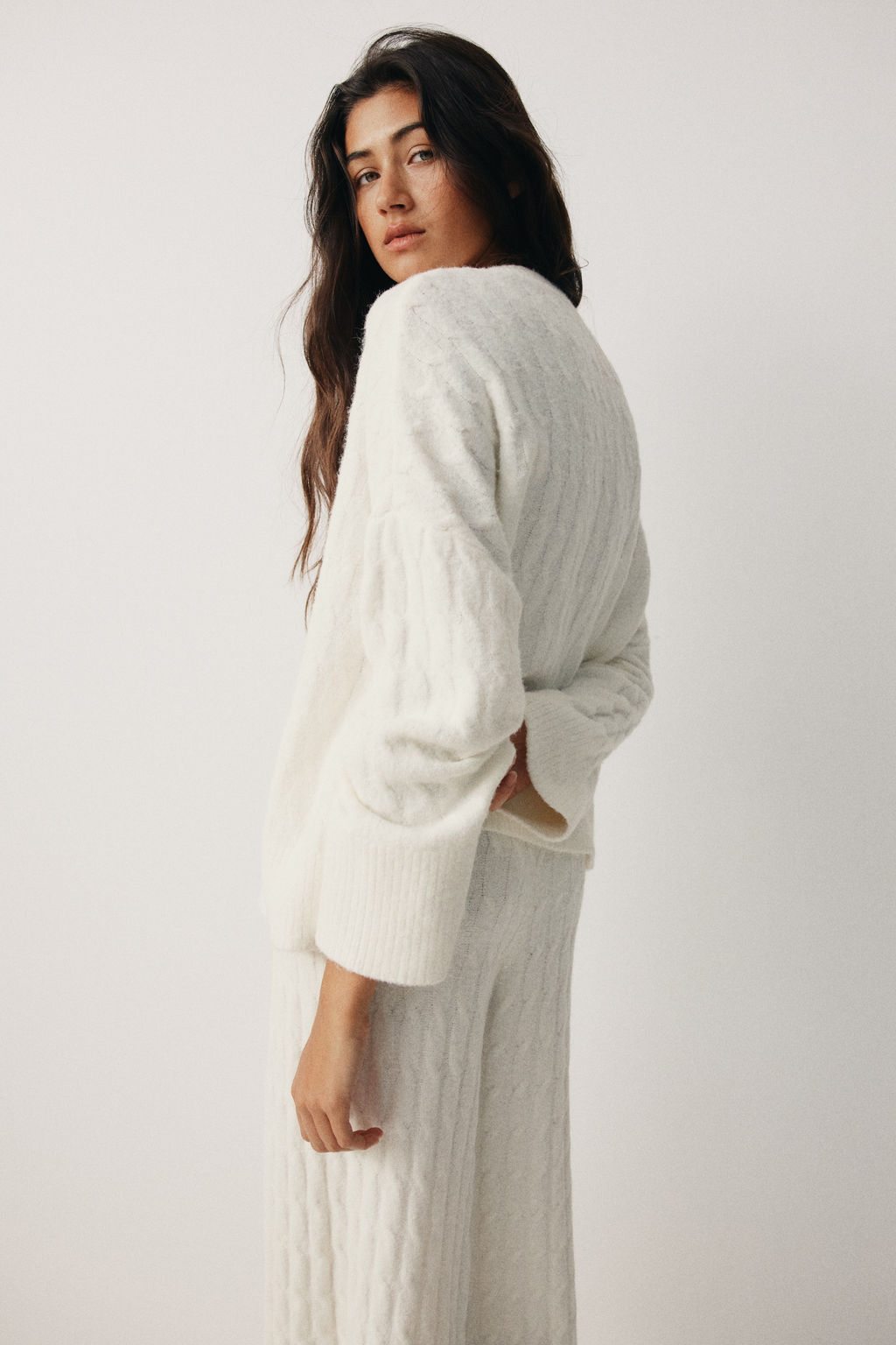 Jersey en punto trenzado - H&m фото 8