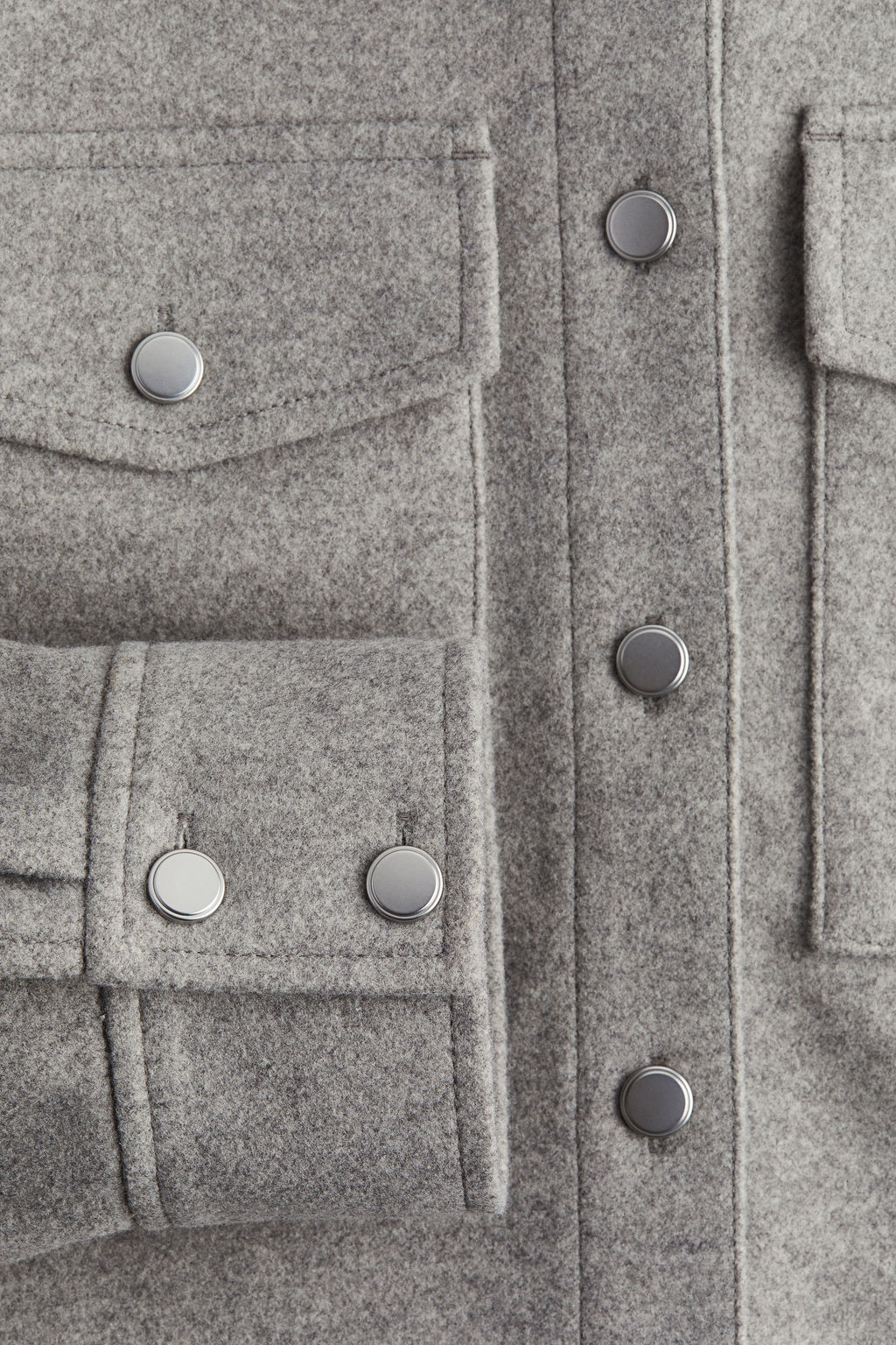 Chaqueta camisera oversize - H&m фото 8