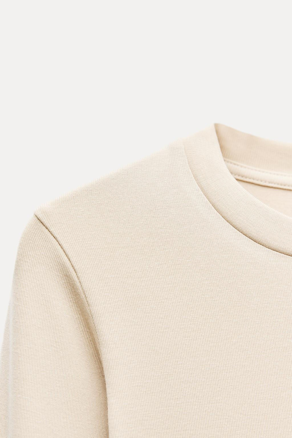 COTTON MODAL BODYSUIT - Zara фото 38