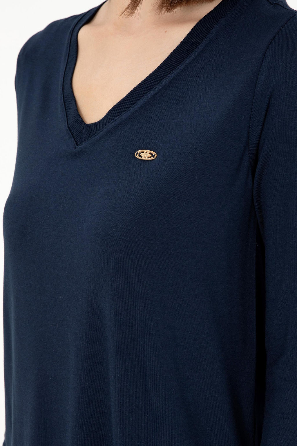 Женский темно-синий свитшот Неожиданная скидка в корзине - U.s. polo assn фото 14