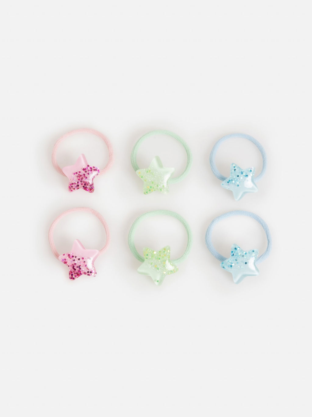 Набор из 6 резинок для волос дет. Alaby разноцветный - Acoola фото 2