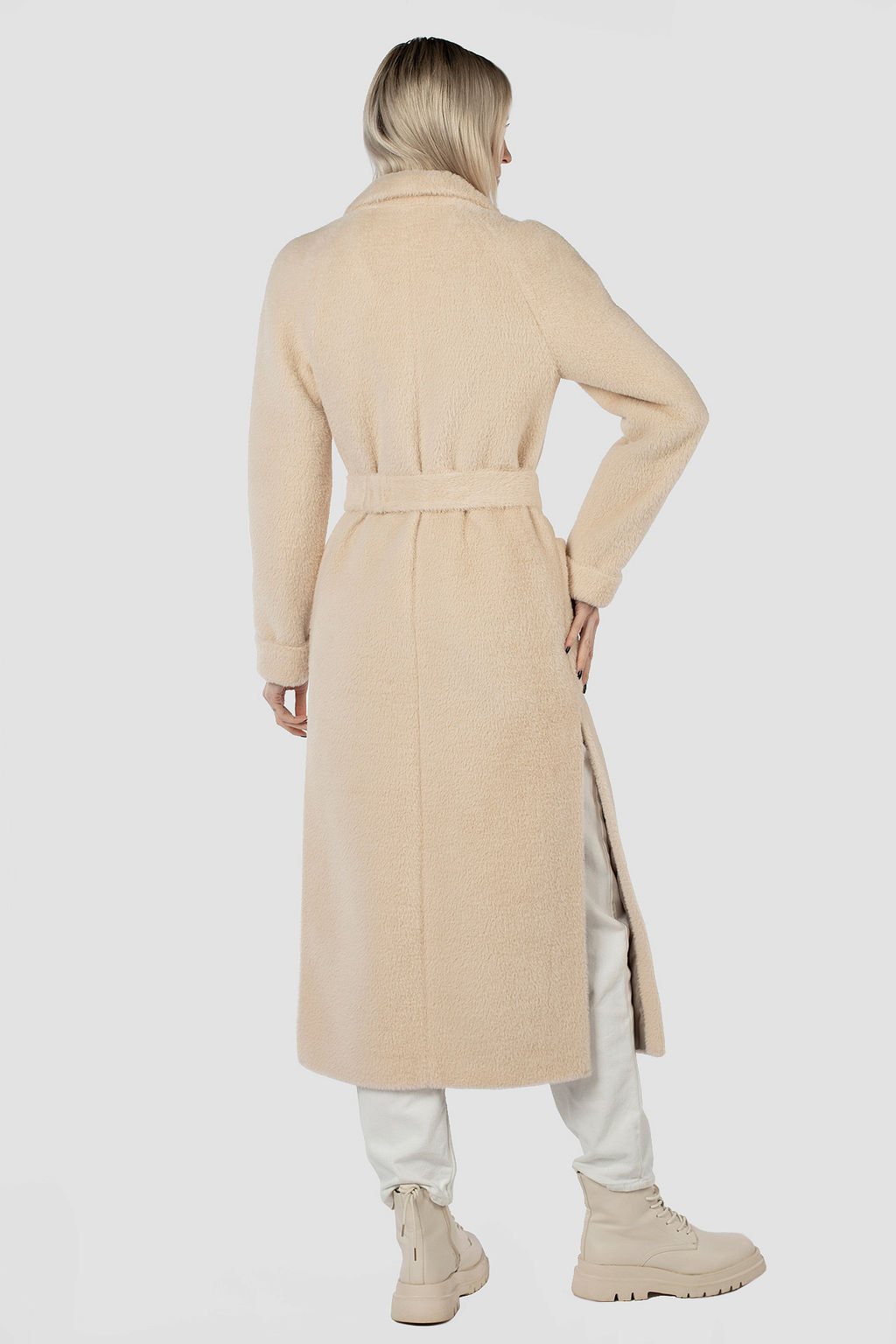 Пальто женское демисезонное Classic Reserve (пояс) - El podio фото 17