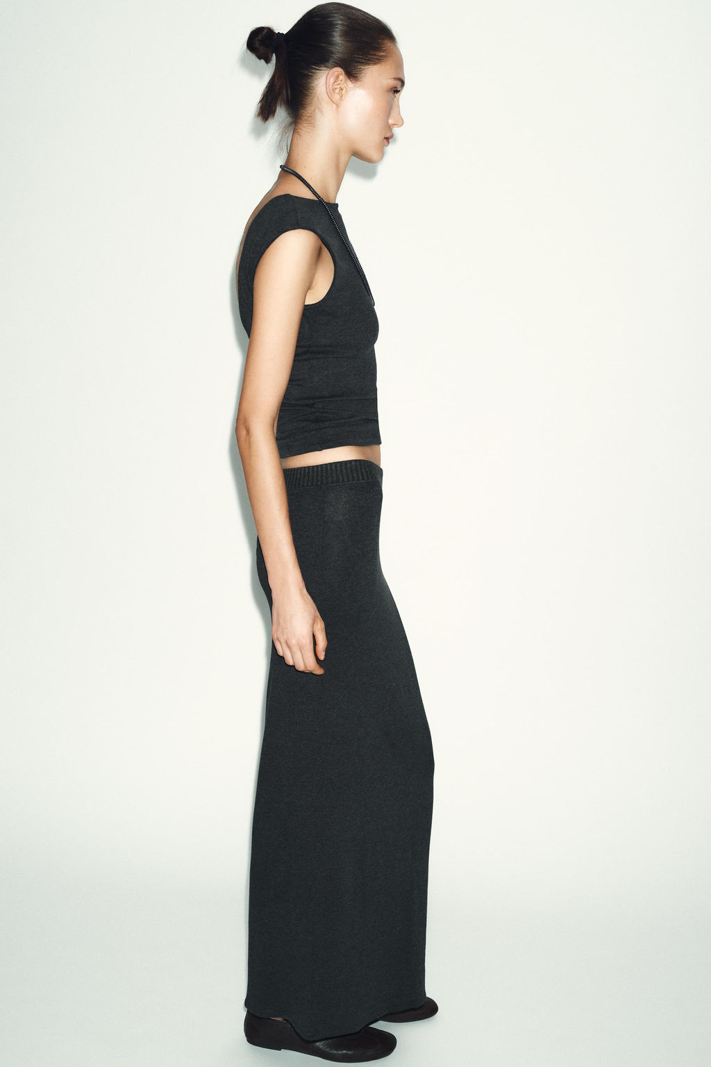 SOFT STRAIGHT SKIRT - Zara фото 4