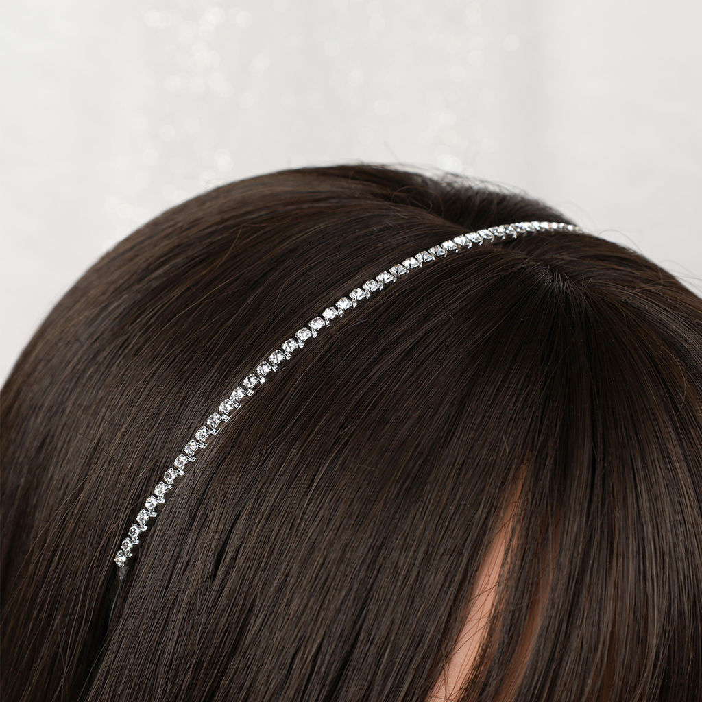 Ободок для волос стразы 1 ряд / N3258-1 /уп 1/723816 - ГалеонТрейд фото 7