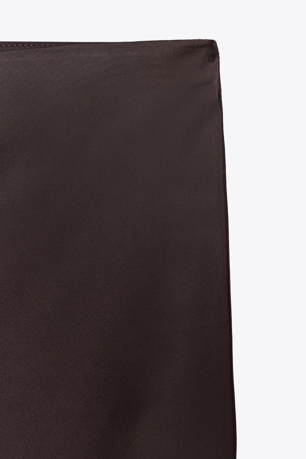 FALDA MIDI SATINADA / Berenjena oscuro - Zara фото 6