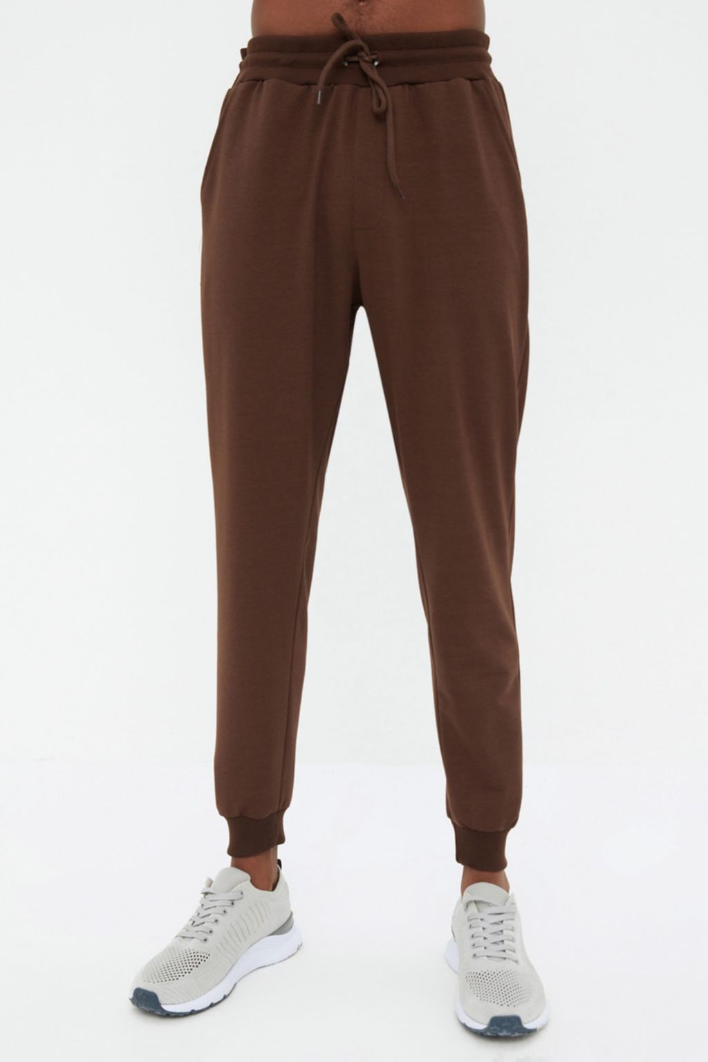 TRENDYOL MAN Gri-Siyah Regular/Normal Kesim Pacas? Lastikli Jogger 2li Paket Esofman Alt? TMNAW22EA0279 - Trendyolmilla фото 12