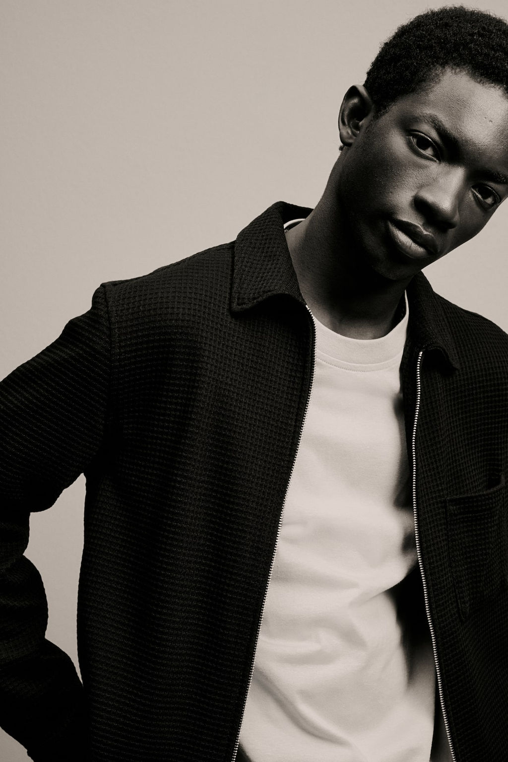 Chaqueta camisera gofrada Regular Fit - H&m фото 3