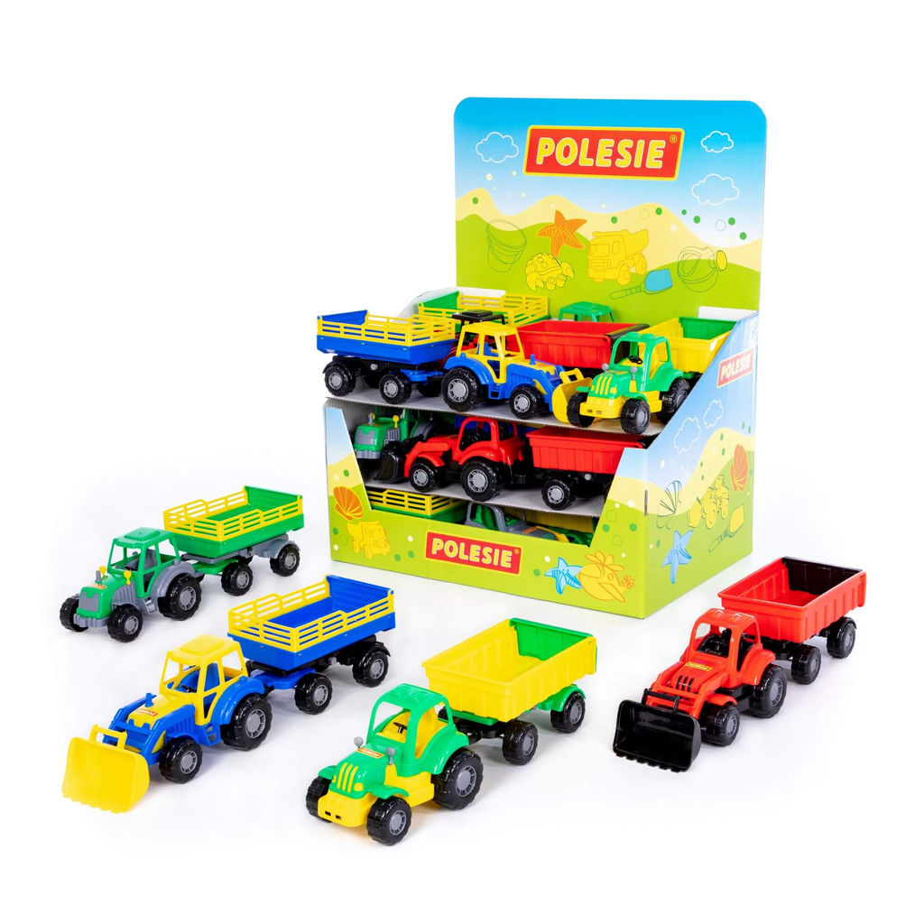 Трактор с прицепом (дисплей №21) Polesie - Полесье фото 4