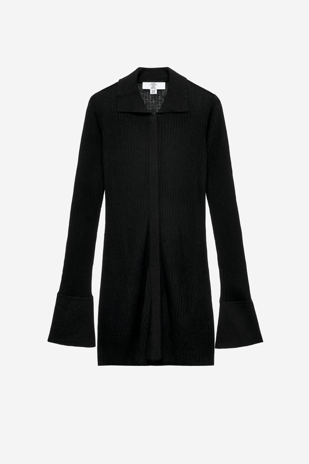 WOOL AND SILK KNIT DRESS LUDOVIC DE SAINT SERNIN x ZARA