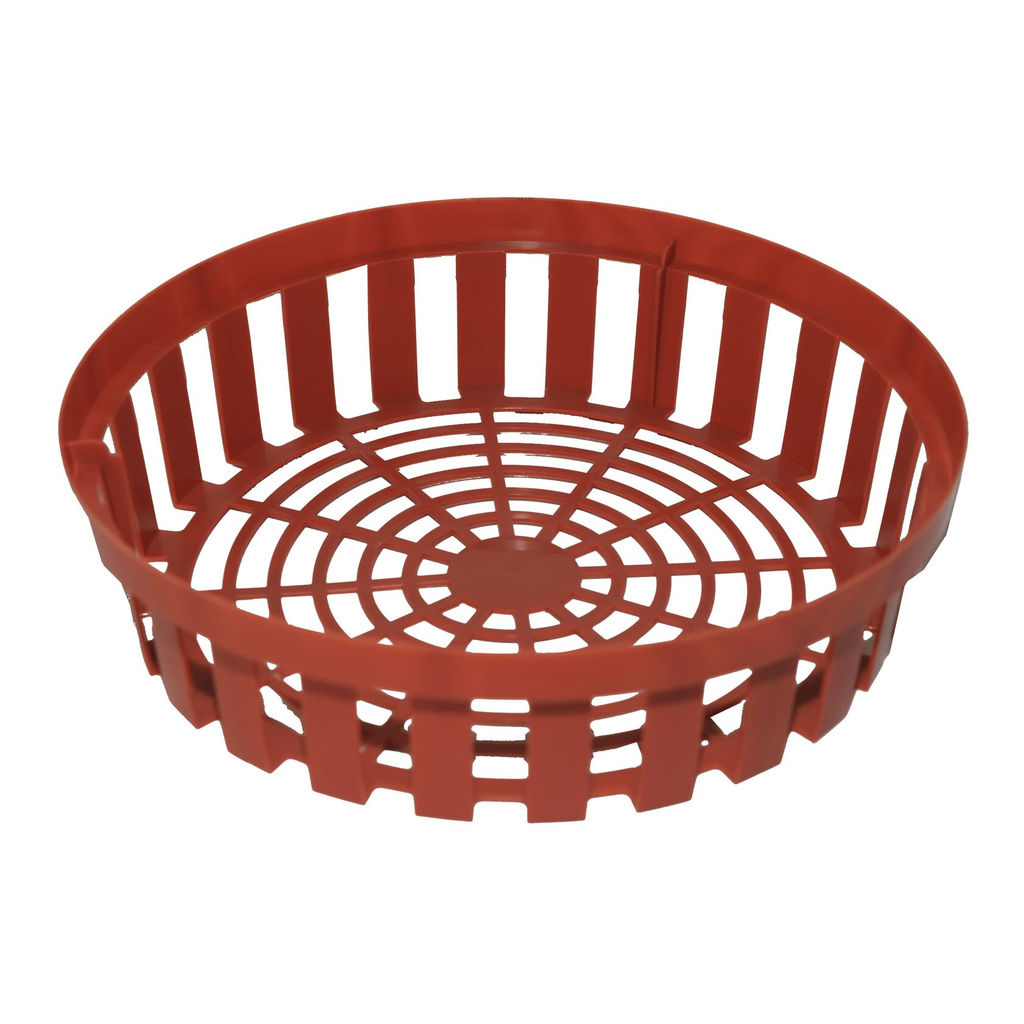 Корзина для луковичных круглая, терракот