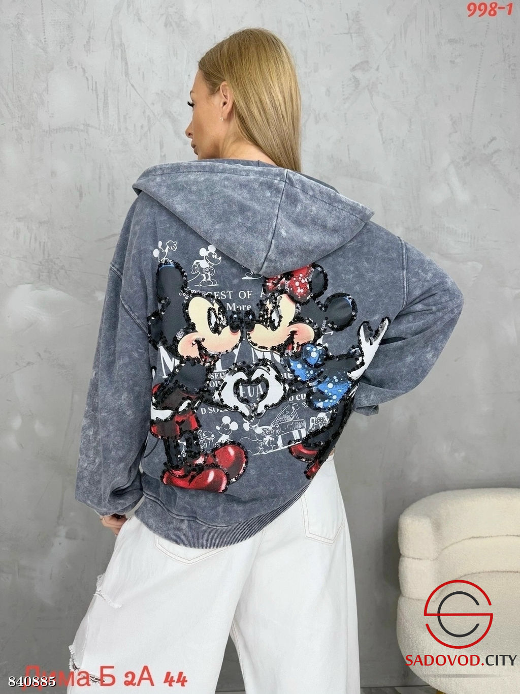 Кофта женская с капюшоном - Bruno фото 5