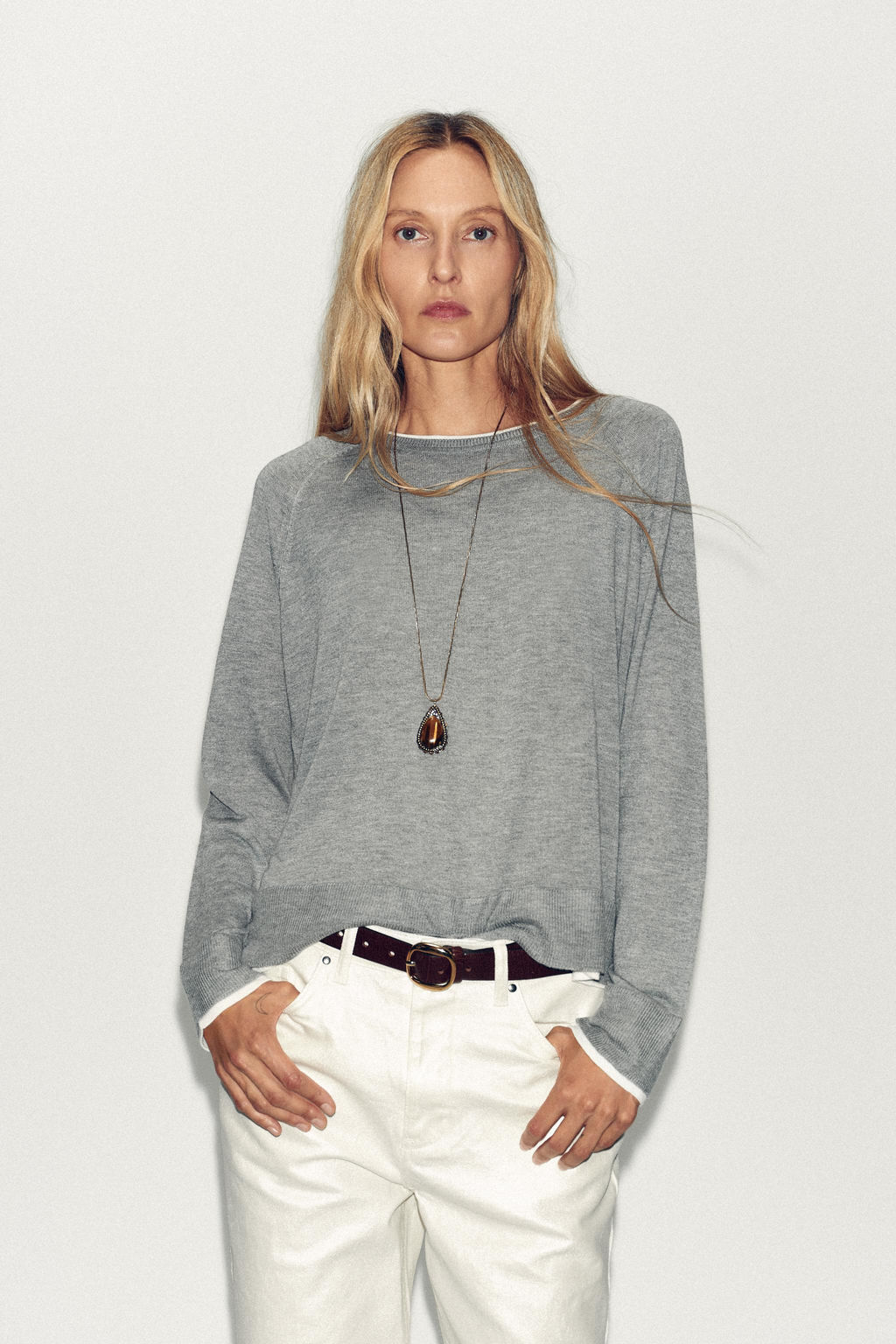 DOUBLE KNIT SWEATER - Zara фото 2