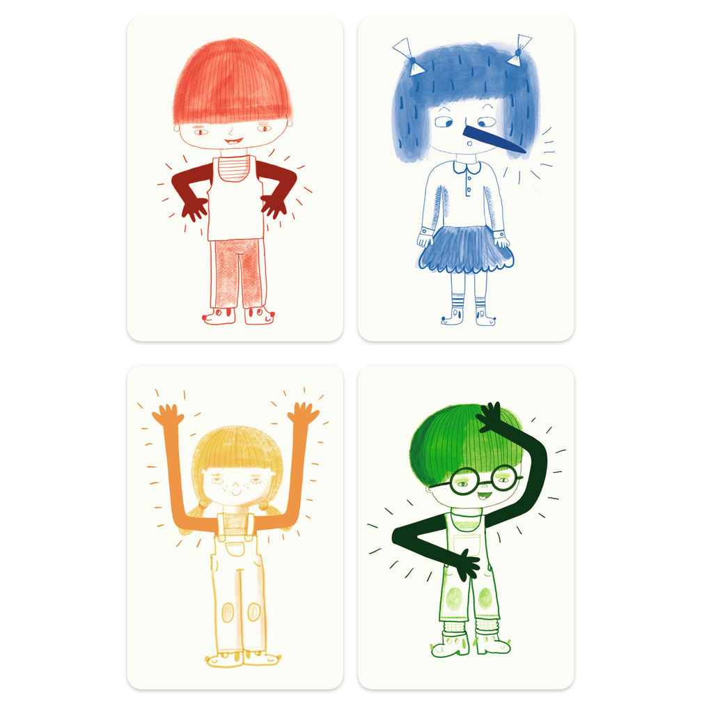 Игра настольная серии PLAYING CARDS Пантомима - Djeco фото 2